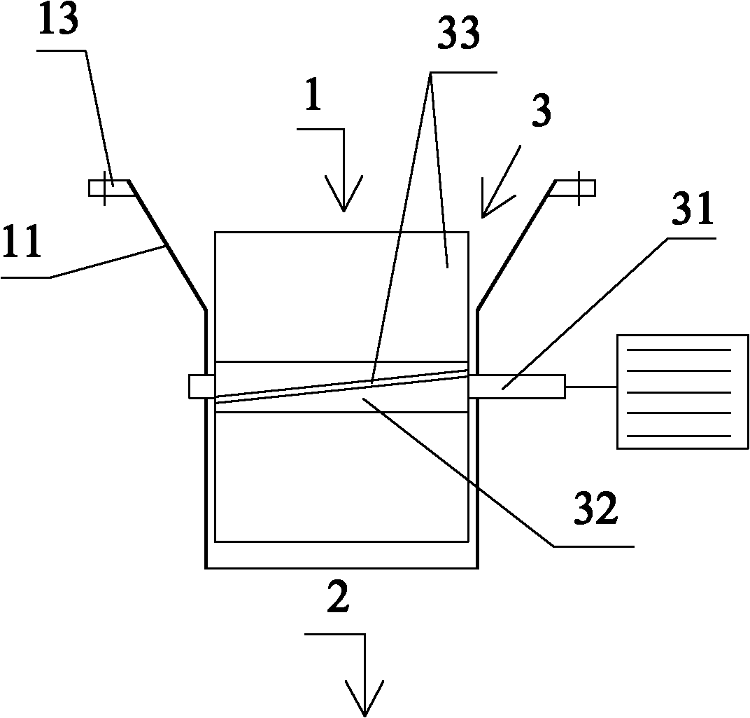 Powder feeding device