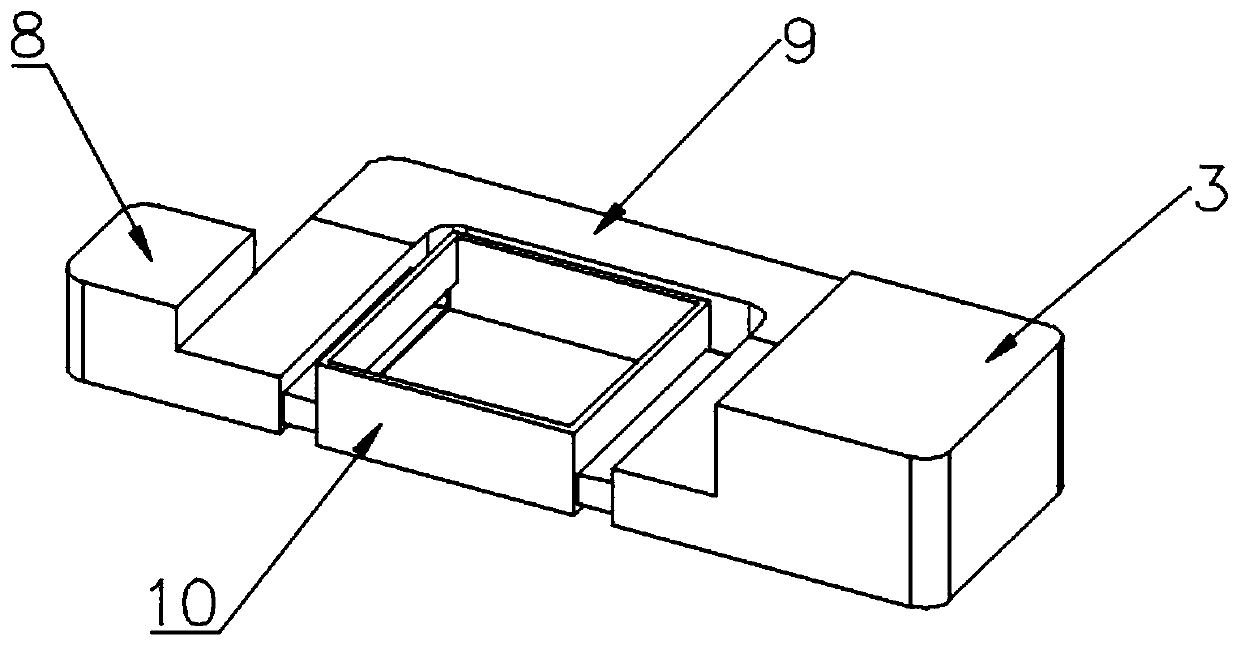 A device and method for continuously replenishing DLP photocuring with natural flow