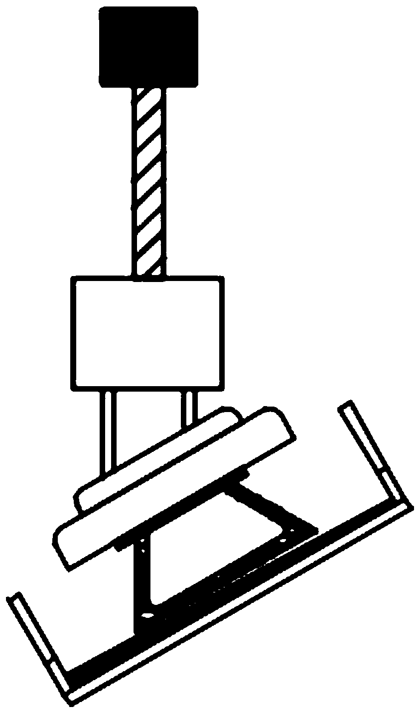 A device and method for continuously replenishing DLP photocuring with natural flow