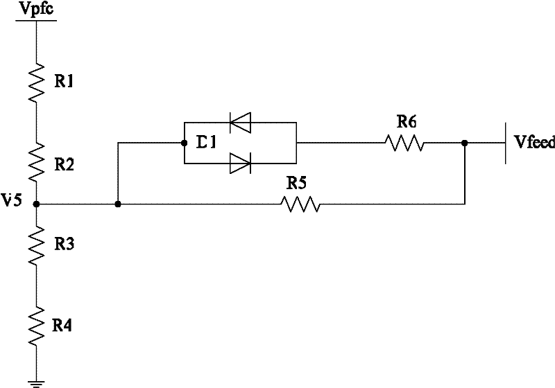 Circuit and method used for improving dynamic response speed of PFC (power factor correction)