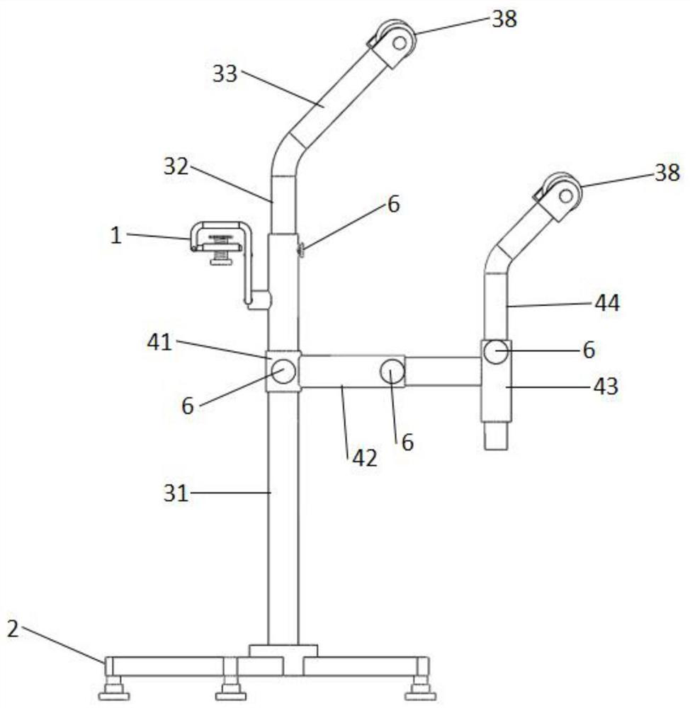 Bone traction instrument facilitating angle adjustment