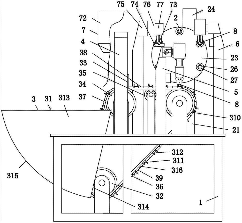 Core inserting machine and core inserting method