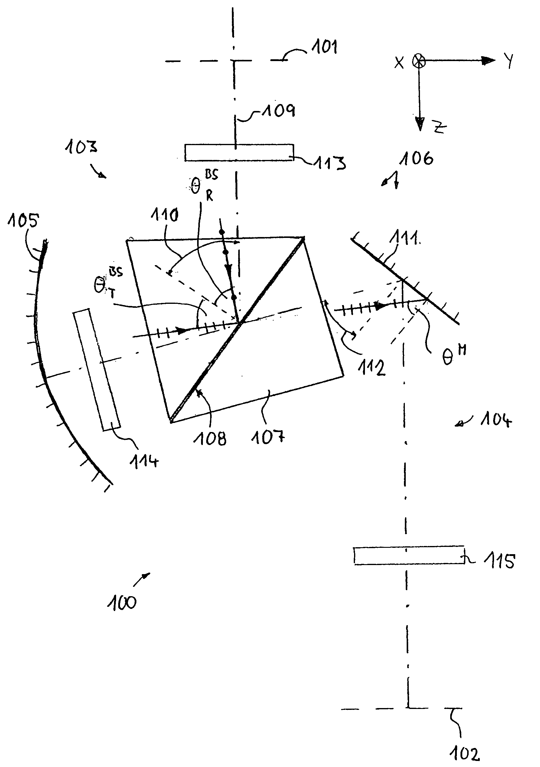 Method for making an optical system with coated optical components and optical system made by the method