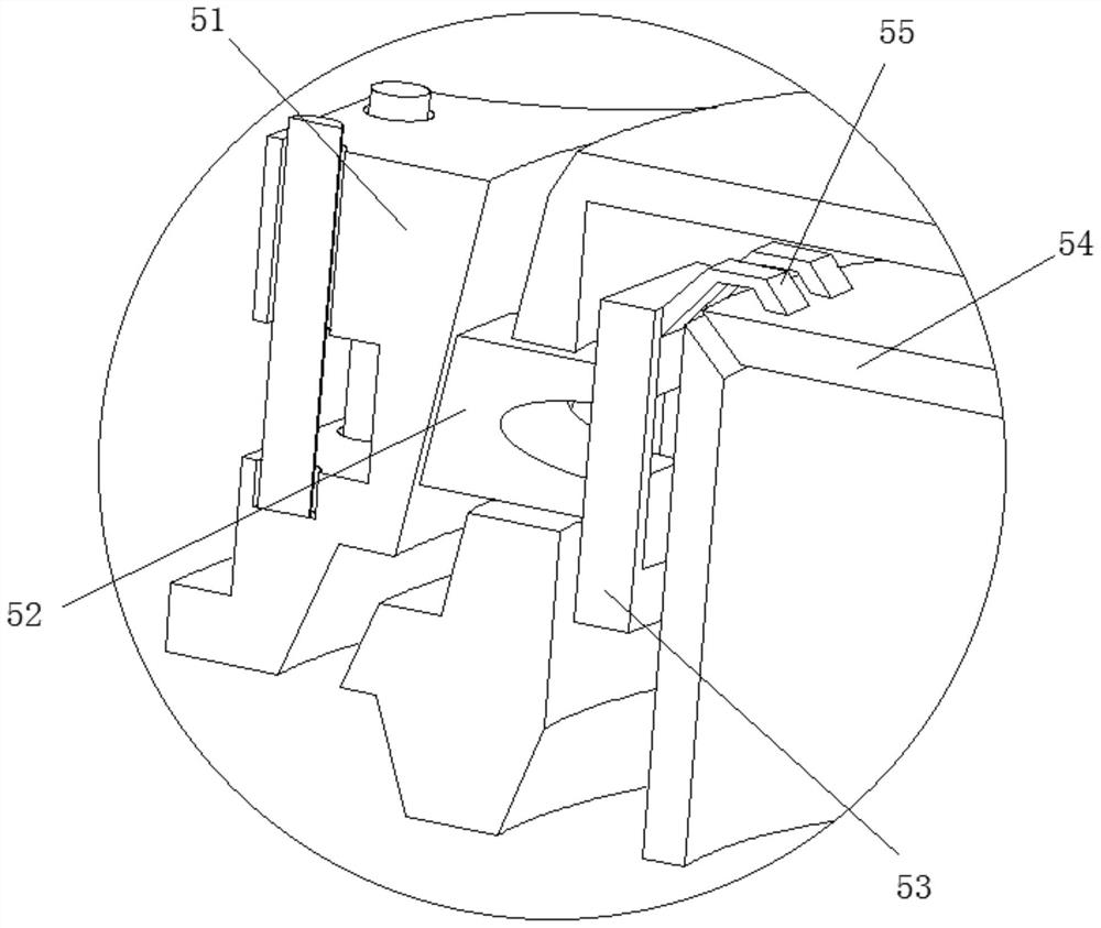 Intelligent manufacturing mold facilitating demolding of high-viscosity plastic