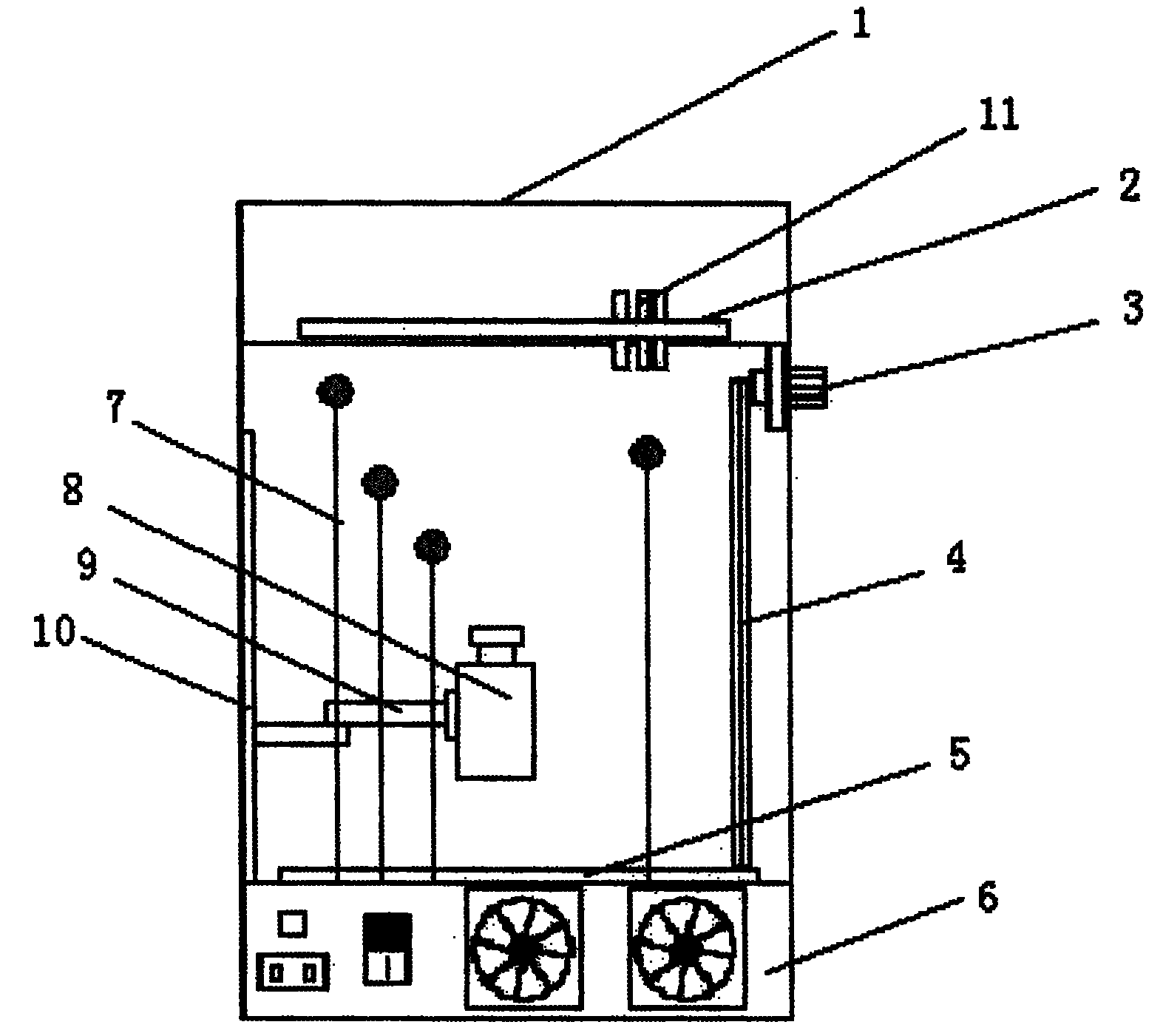 Adjustable photo-optics palm print image acquisition equipment