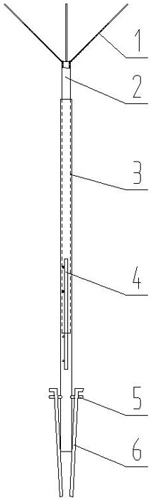 Constructed wetland anti-lodging support