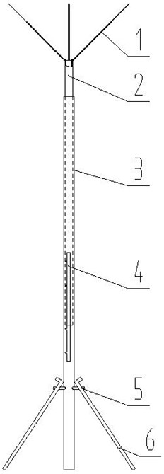 Constructed wetland anti-lodging support