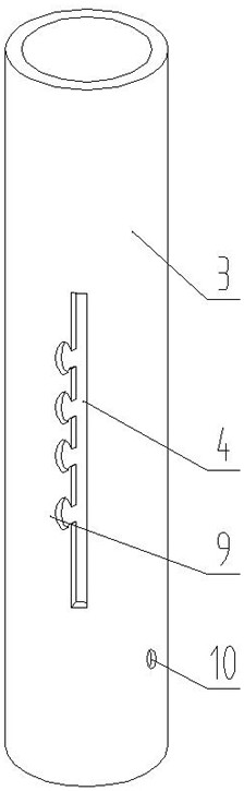 Constructed wetland anti-lodging support