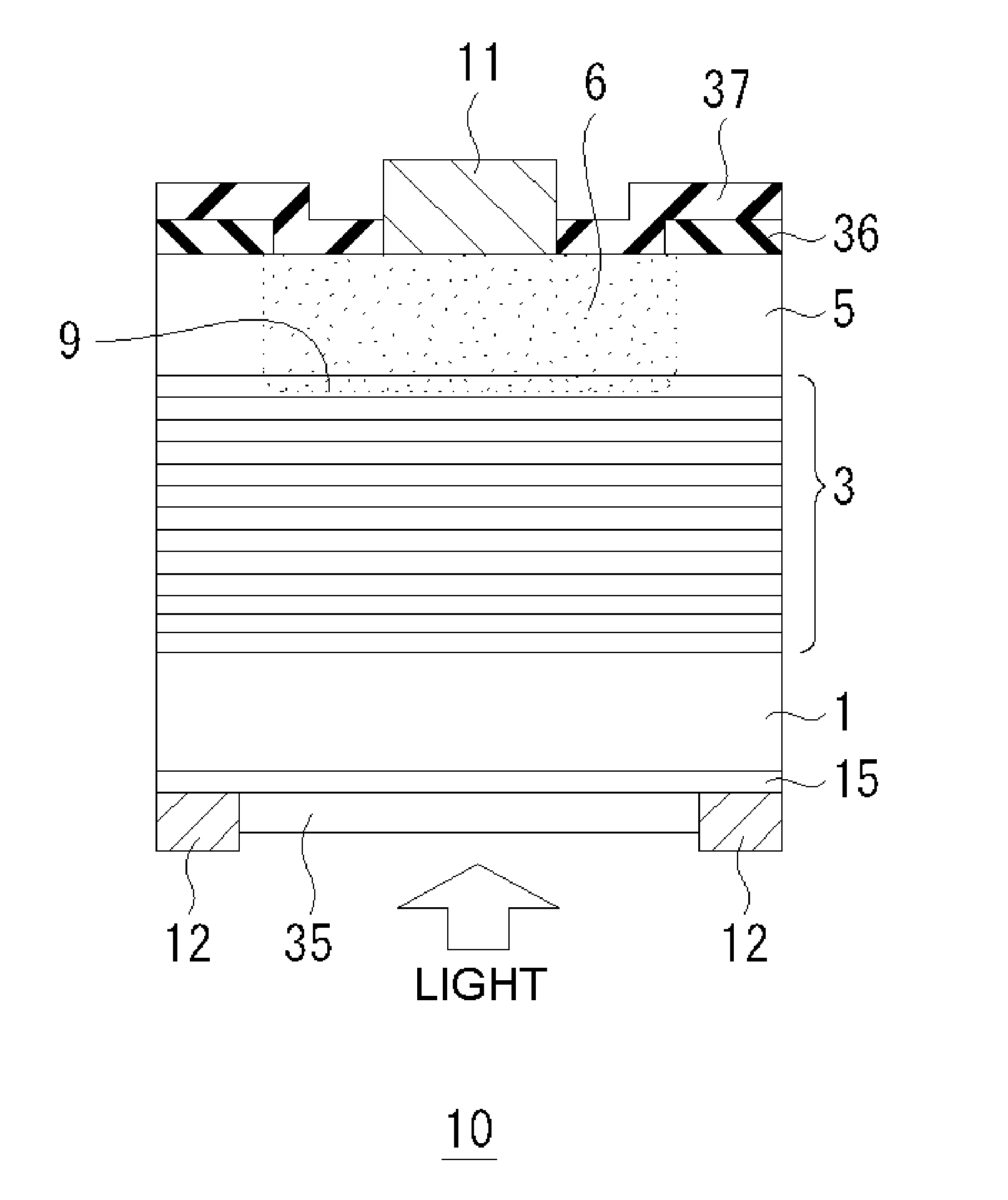Light receiving element and optical device
