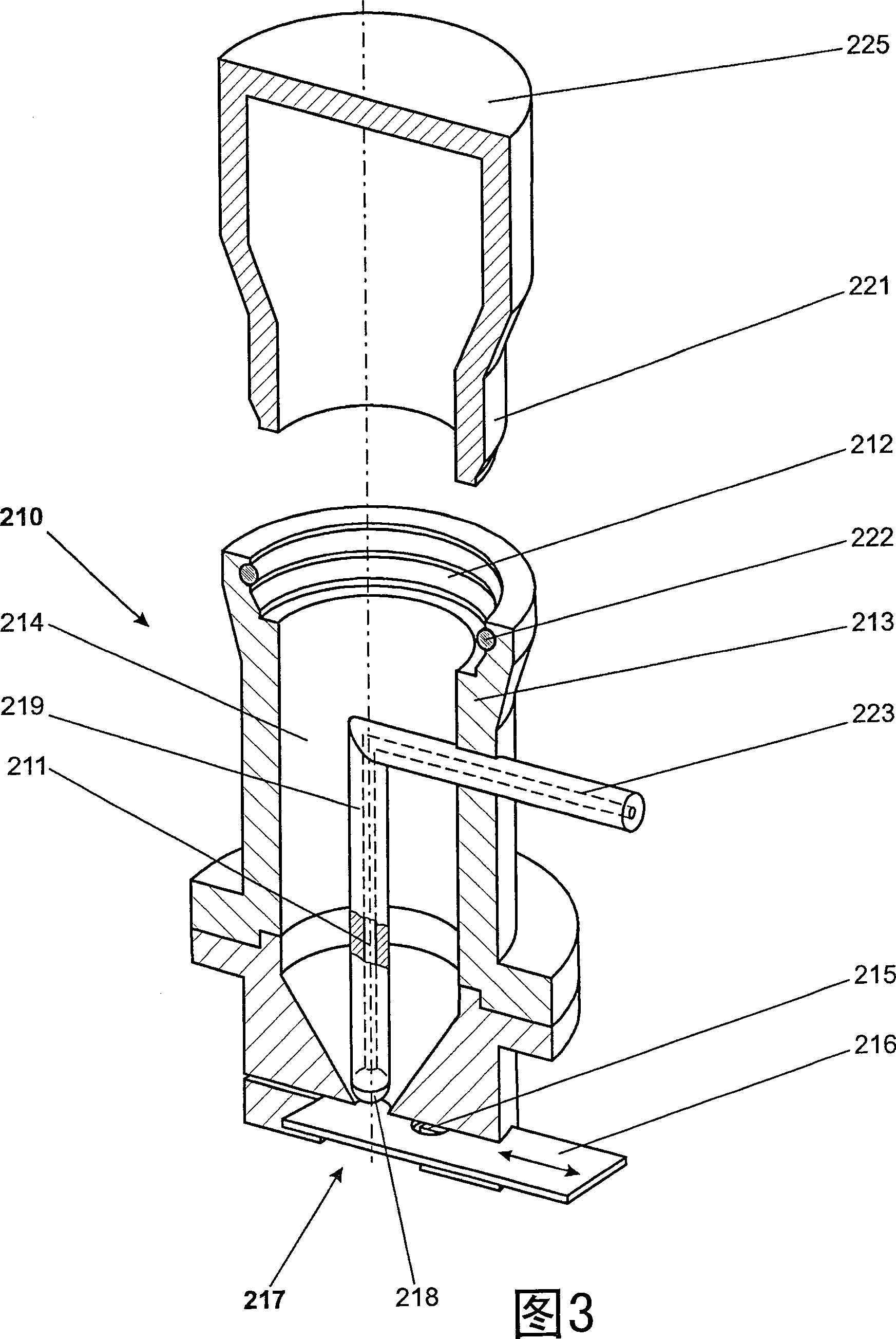 Dosage-dispensing device and dosage-dispensing unit with an electrostatic closure device