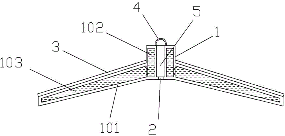 Solubility adjustable temperature sensitive heat gravity automatic adjusting device