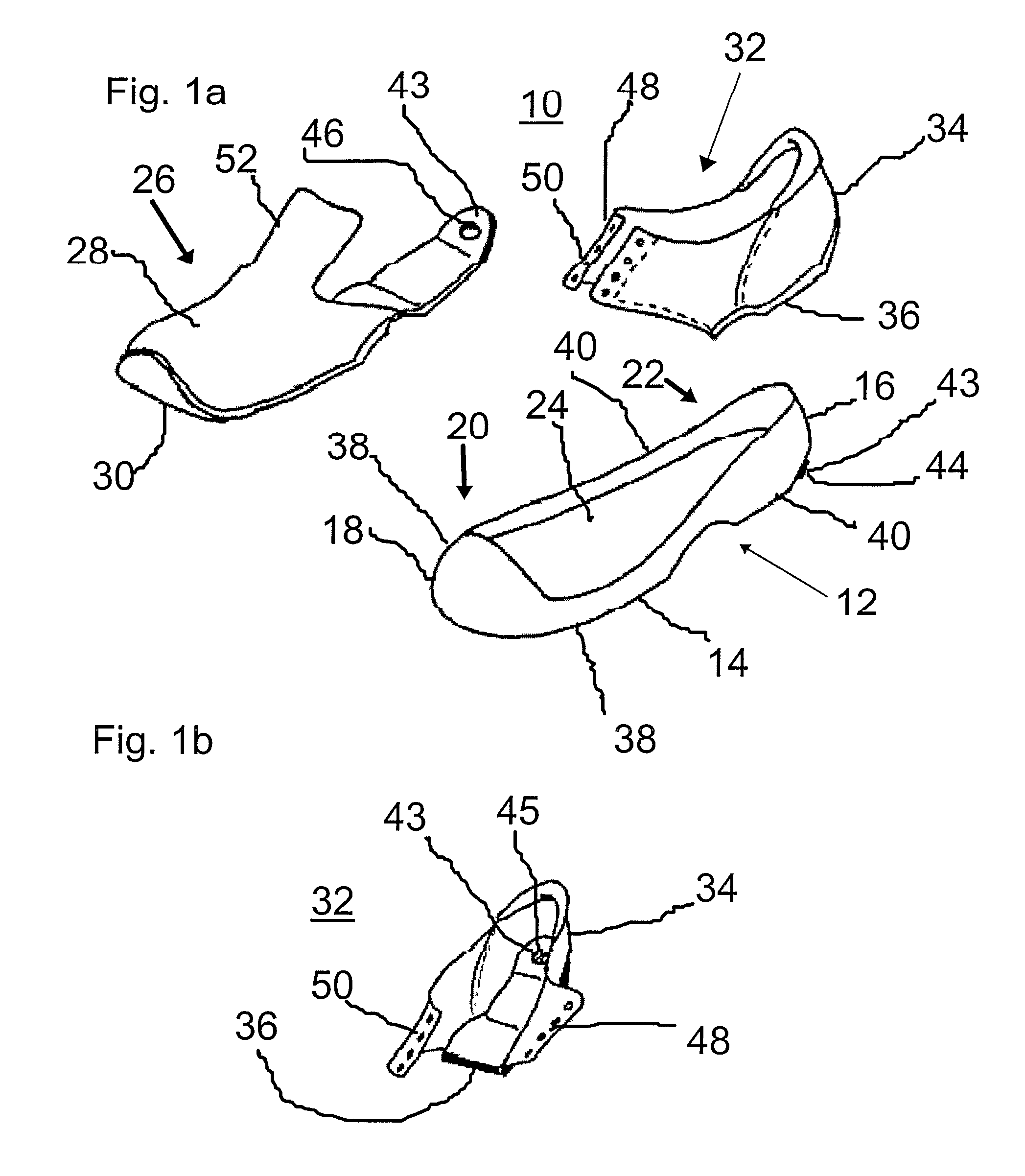 Modular shoe system