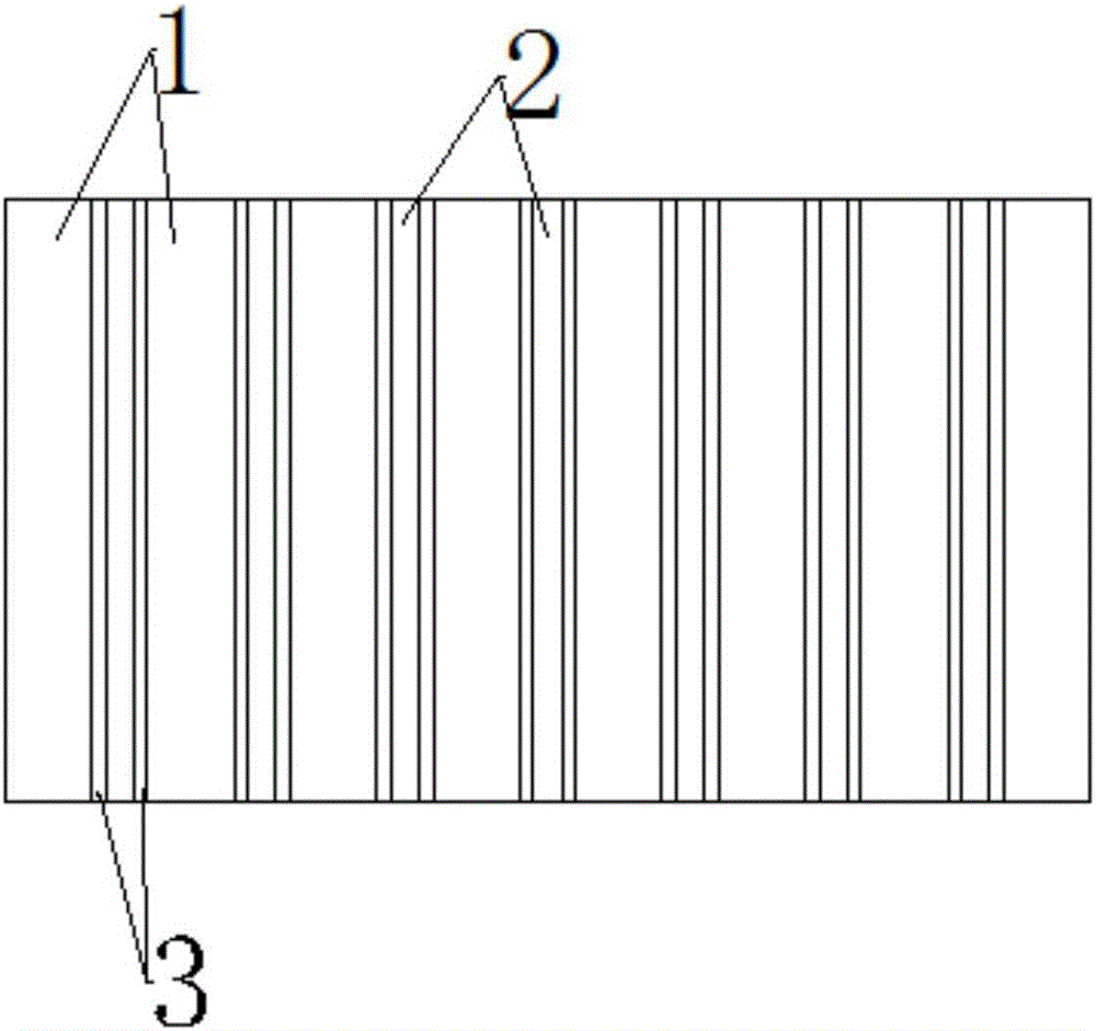 Panel of permanent magnetic chuck