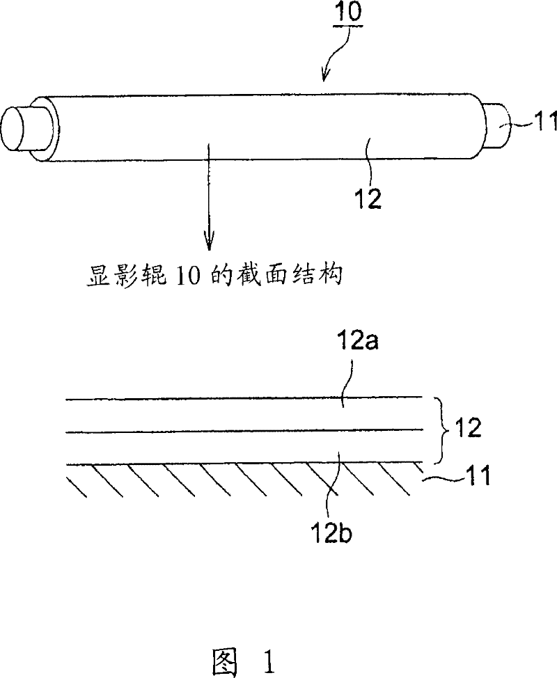 Developing roller and image forming method employing the same