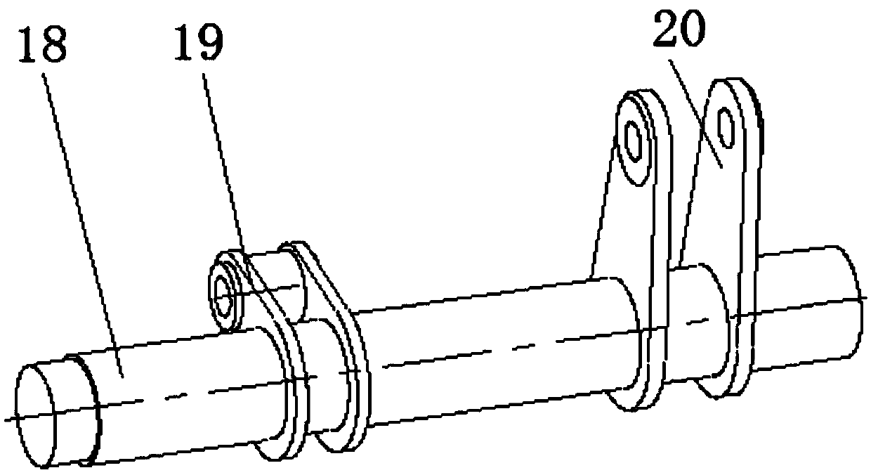 Belt type braking device for anchor machine