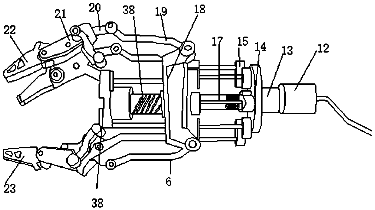 Intelligent guarding device for garden