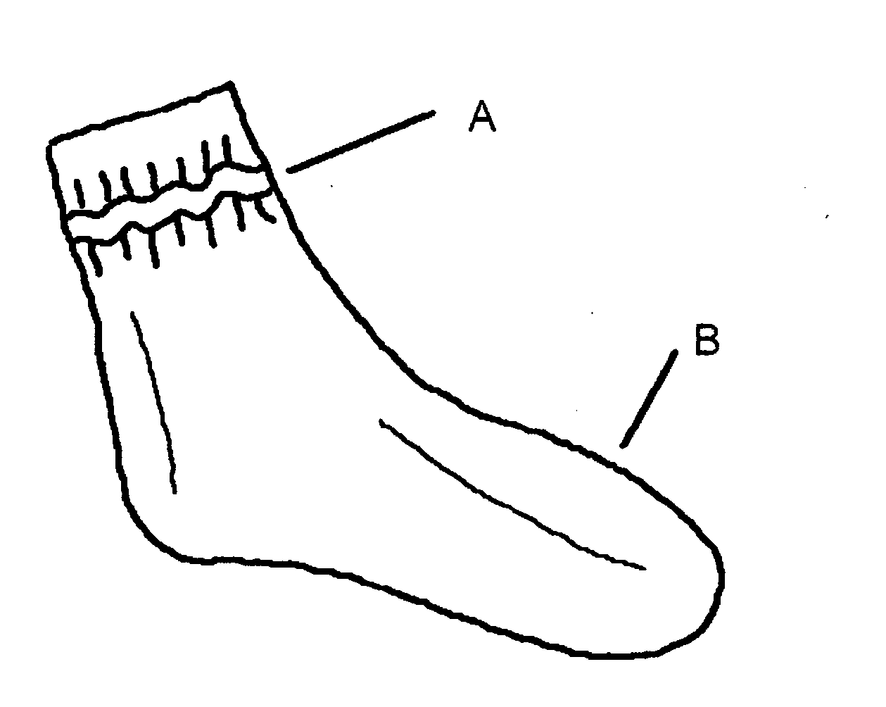 Foot moisturizing sock