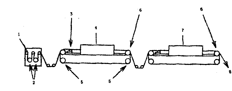 Equipment for changing gradient of traction wheel of fine line mould and improving operation rate