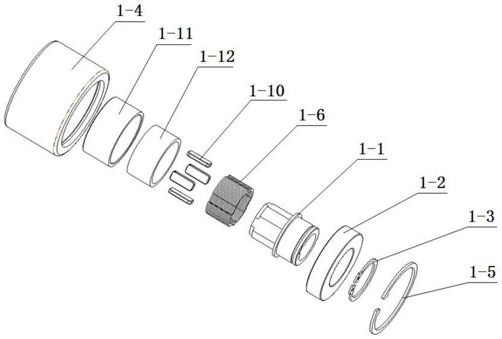 Conveying line roller capable of limiting driving force