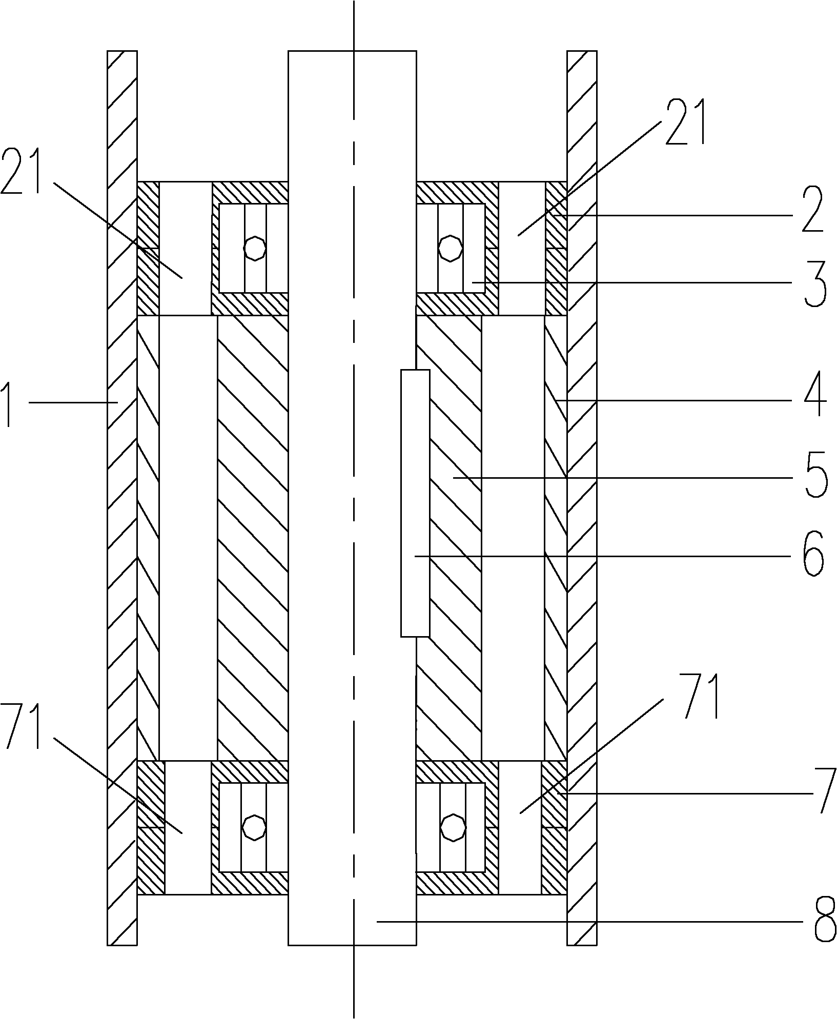 Raw oil lifting system and method for conveying fluid by utilizing sliding vane pump