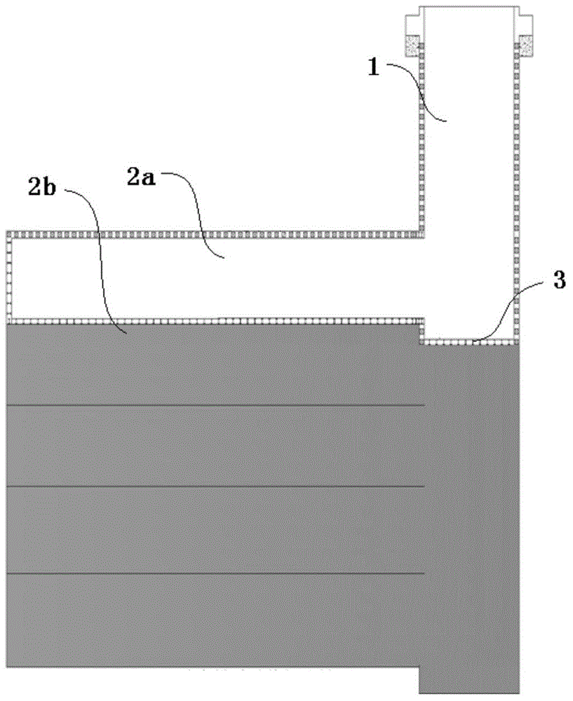 Vertical in-tunnel construction method of multilayer transverse channel of underground excavation station of metro, and construction method on east side and west side