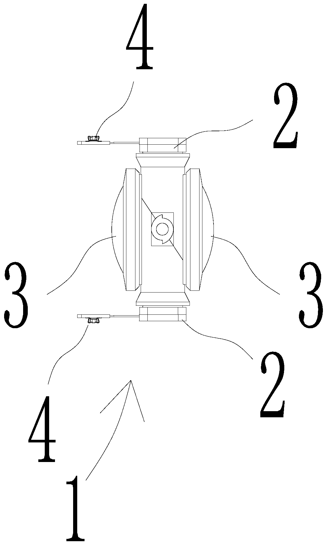 A panoramic lens with adjustable thickness