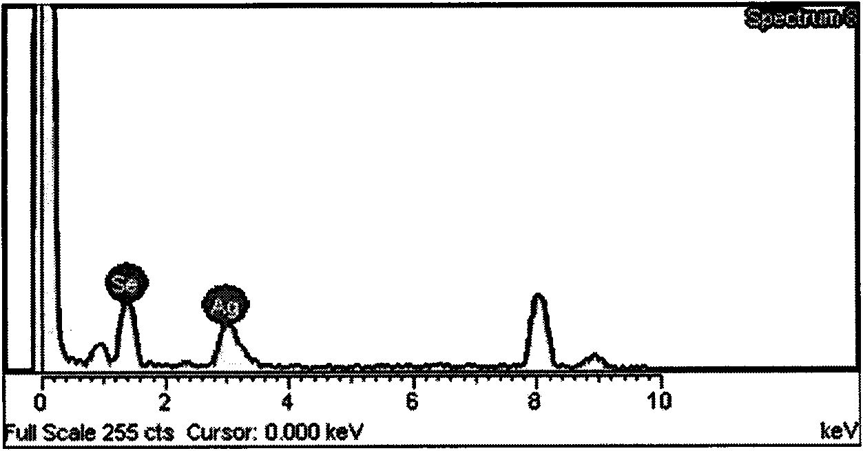 Method for preparing silver selenide nanometer material