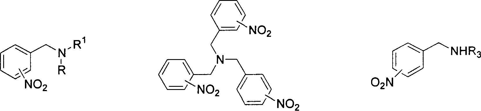 Method for reducing nitroxylbenzyl amine compound to amino-benzylamine hydrochloride