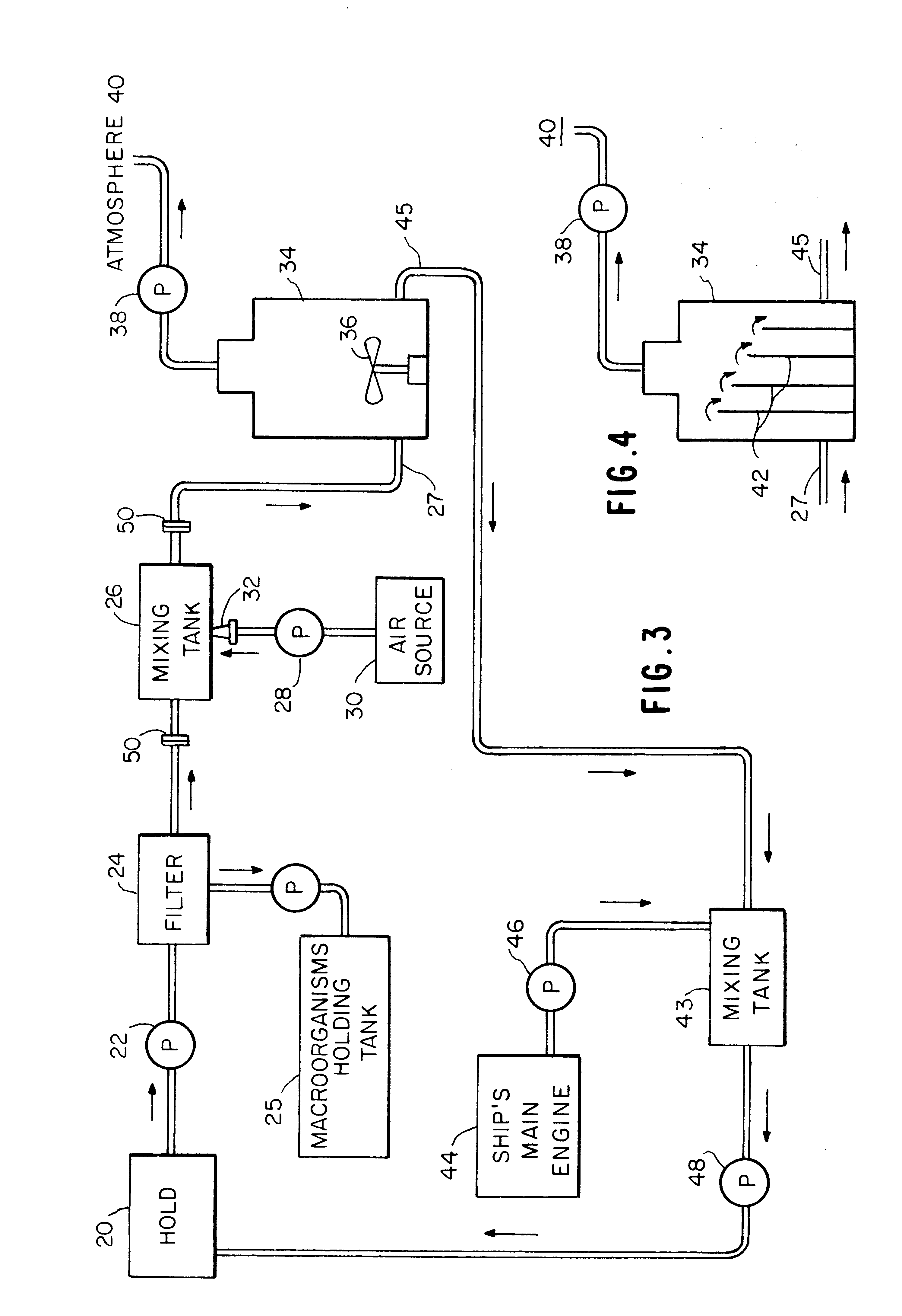 Method and apparatus for killing microorganisms in ship ballast water