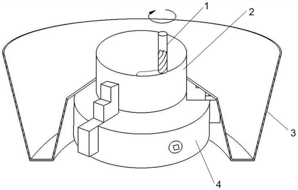 Process method for obtaining standard substance of metal material