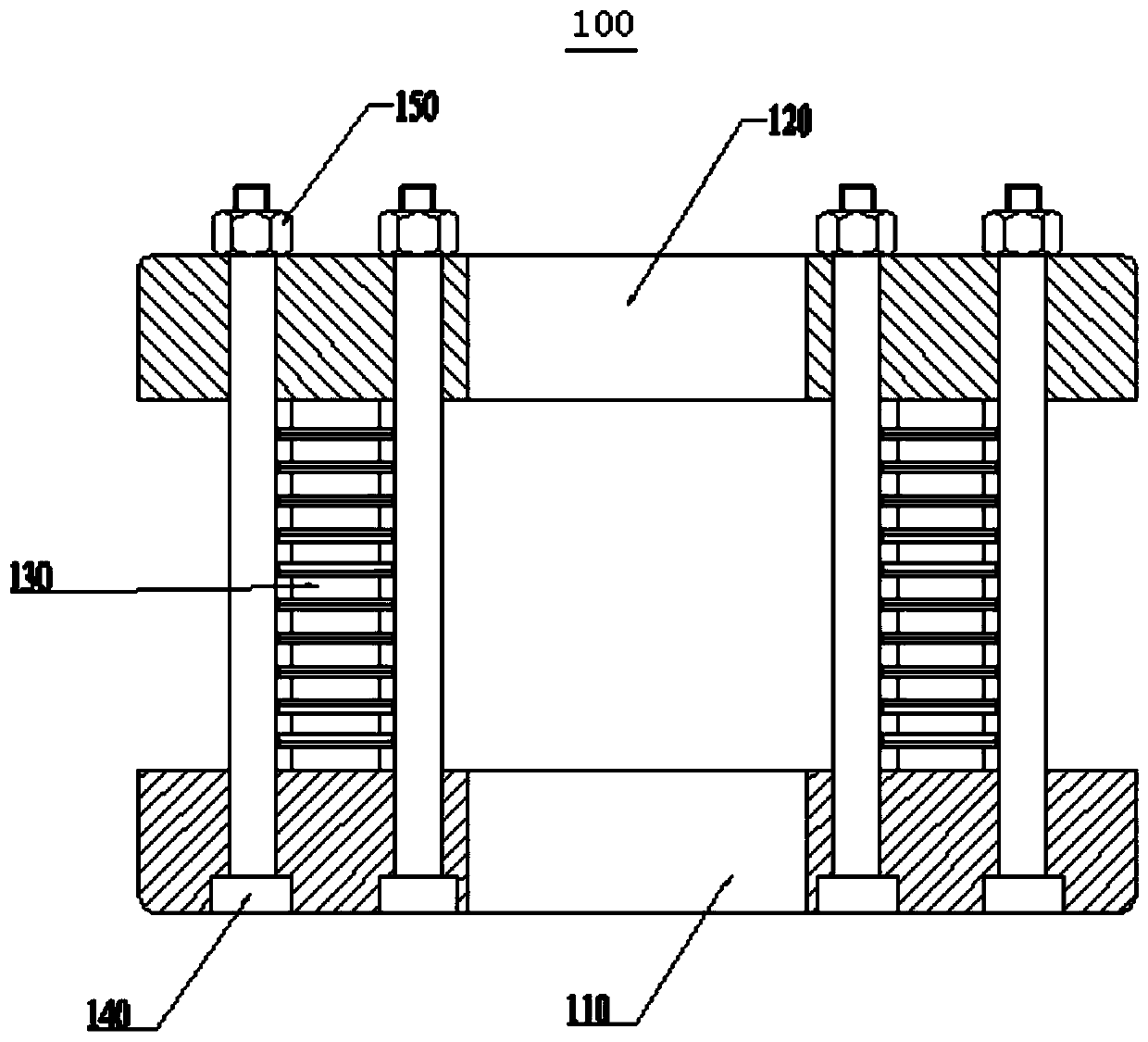 An improved quenching partition for thin ring parts and its processing method