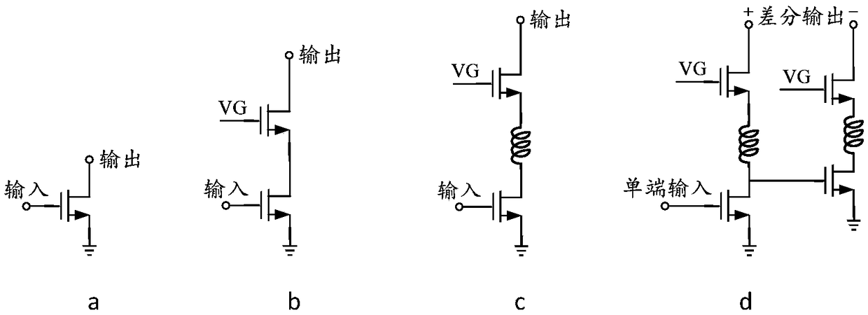 A reconfigurable distributed amplifier circuit
