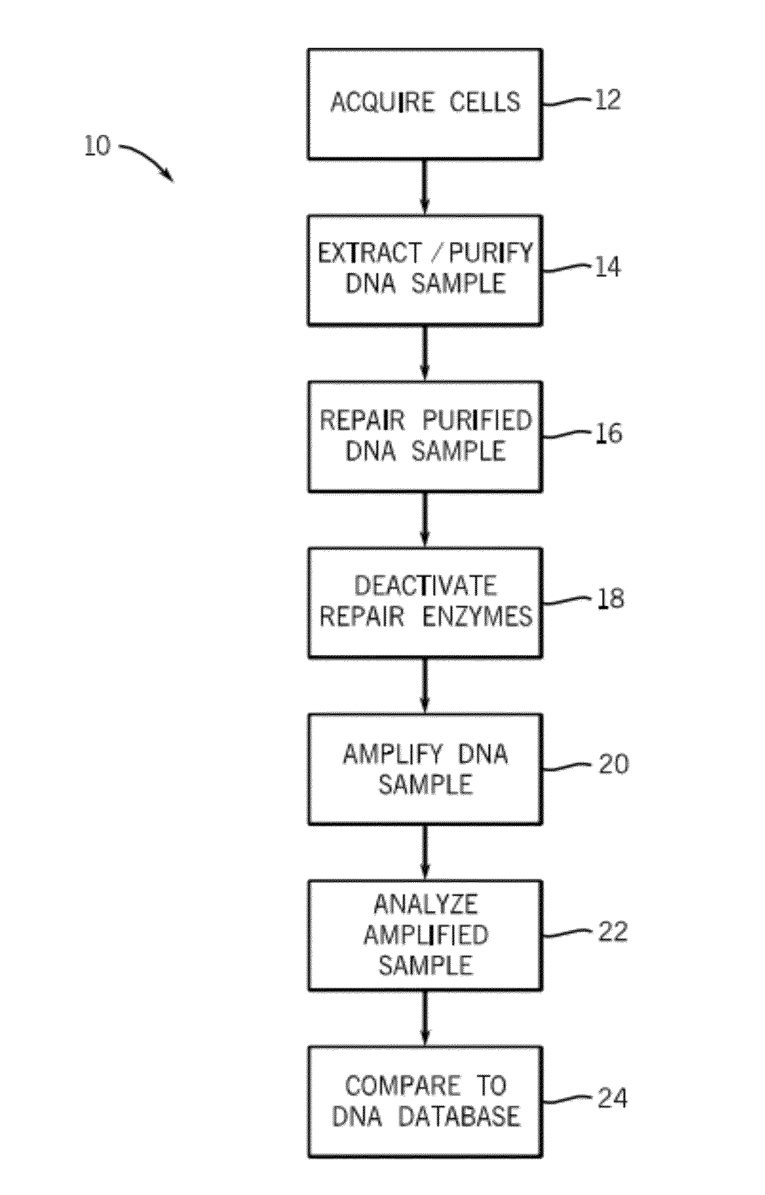 Method and kits for repairing nucleic acid sequences