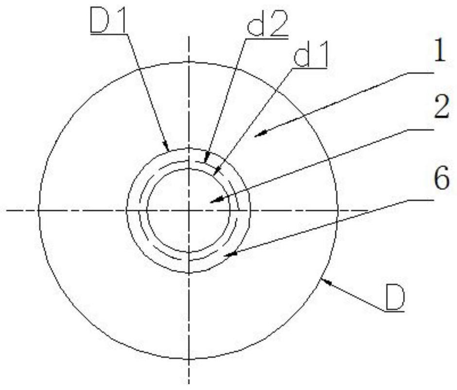 Dispersion type integral steel ladle bottom blowing air brick as well as forming process and application method thereof