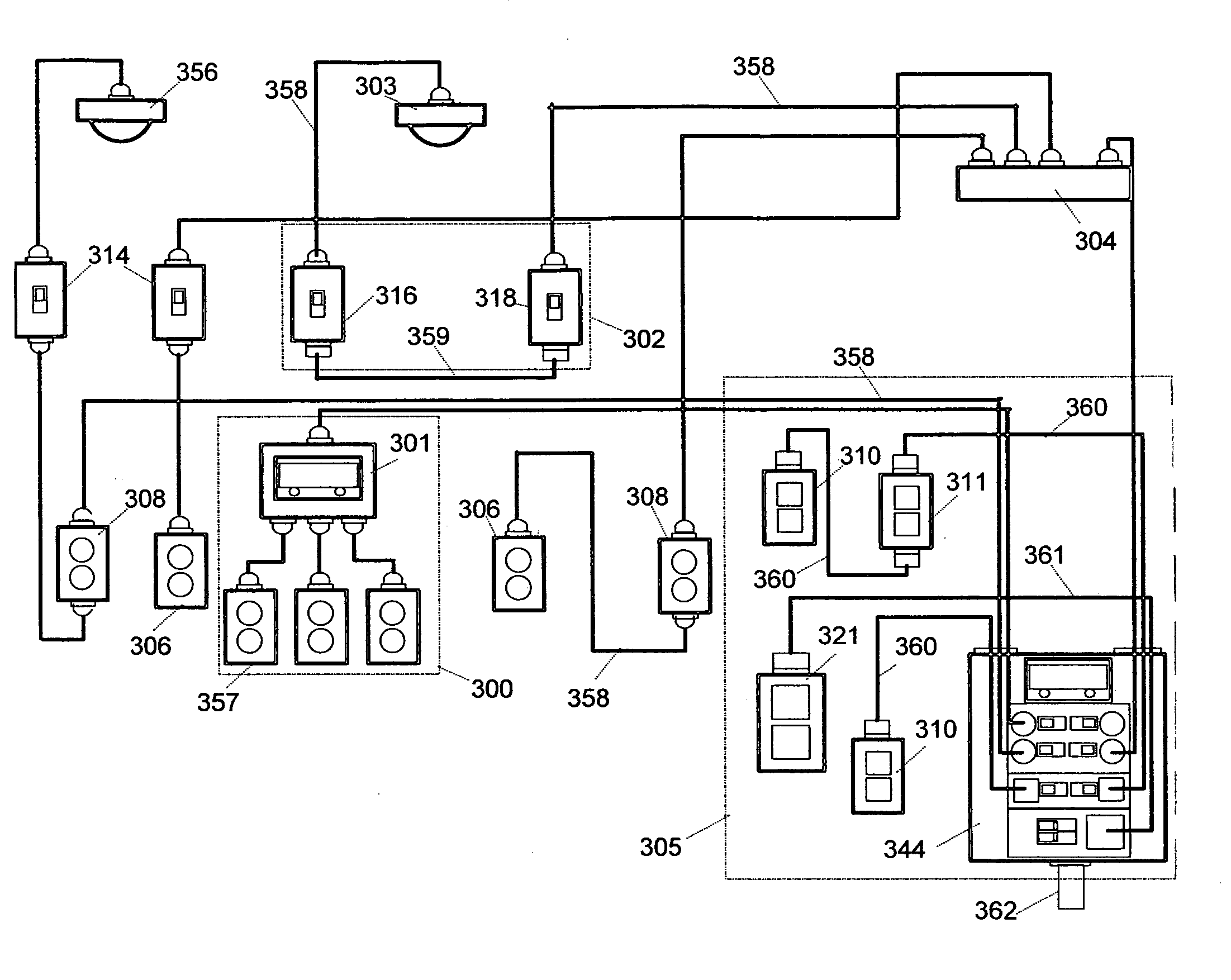 Modular power distribution and control system