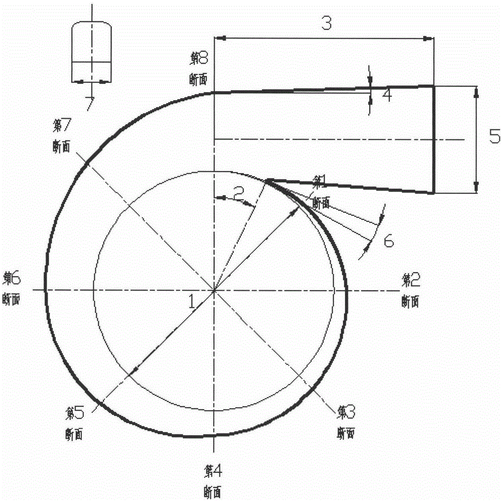 Hydraulic design method for efficient and large-flow vortex pump quasi-annulus pumping chamber