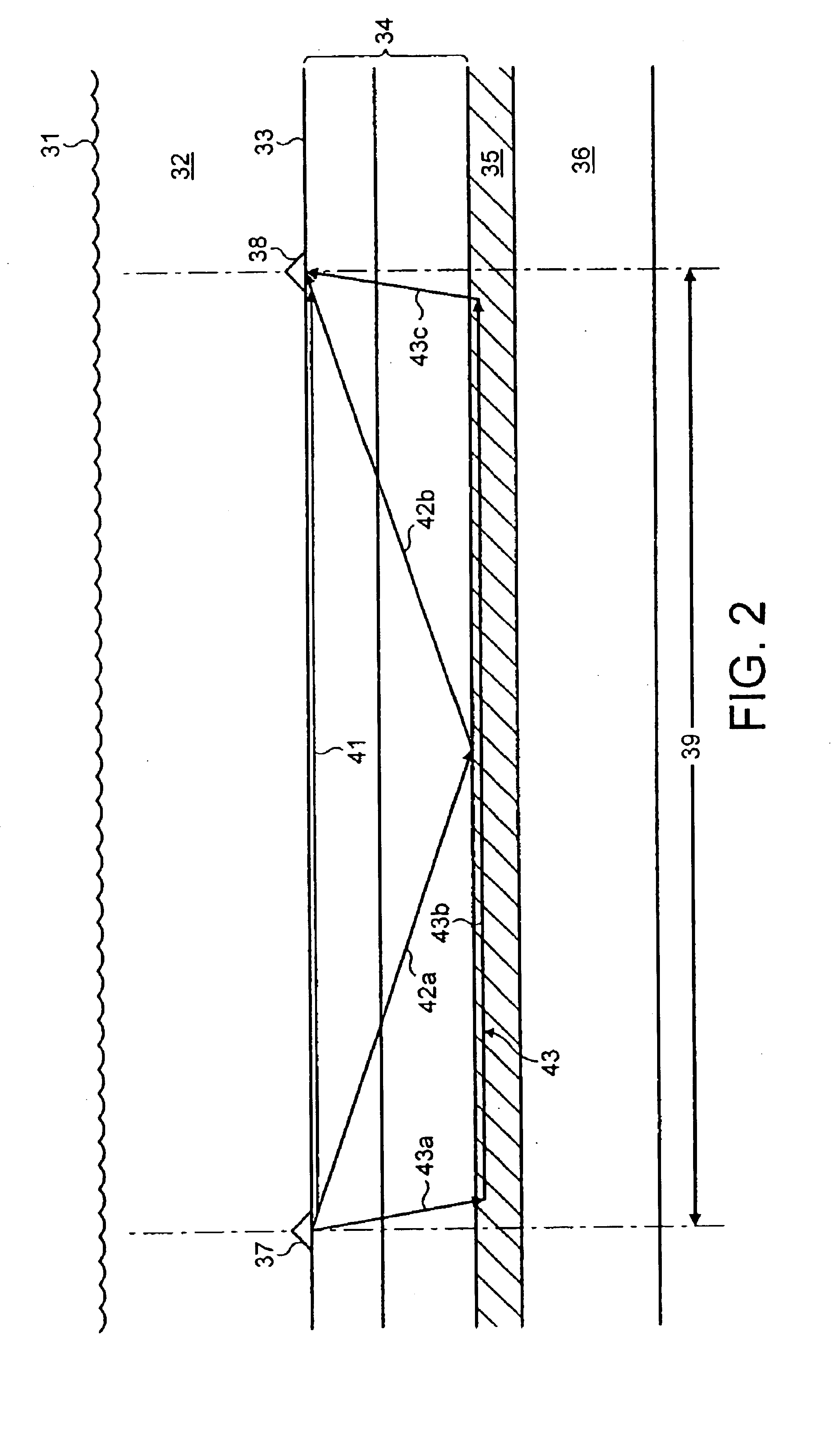 Method and apparatus for determining the nature of subterranean reservoirs using refracted electromagnetic waves