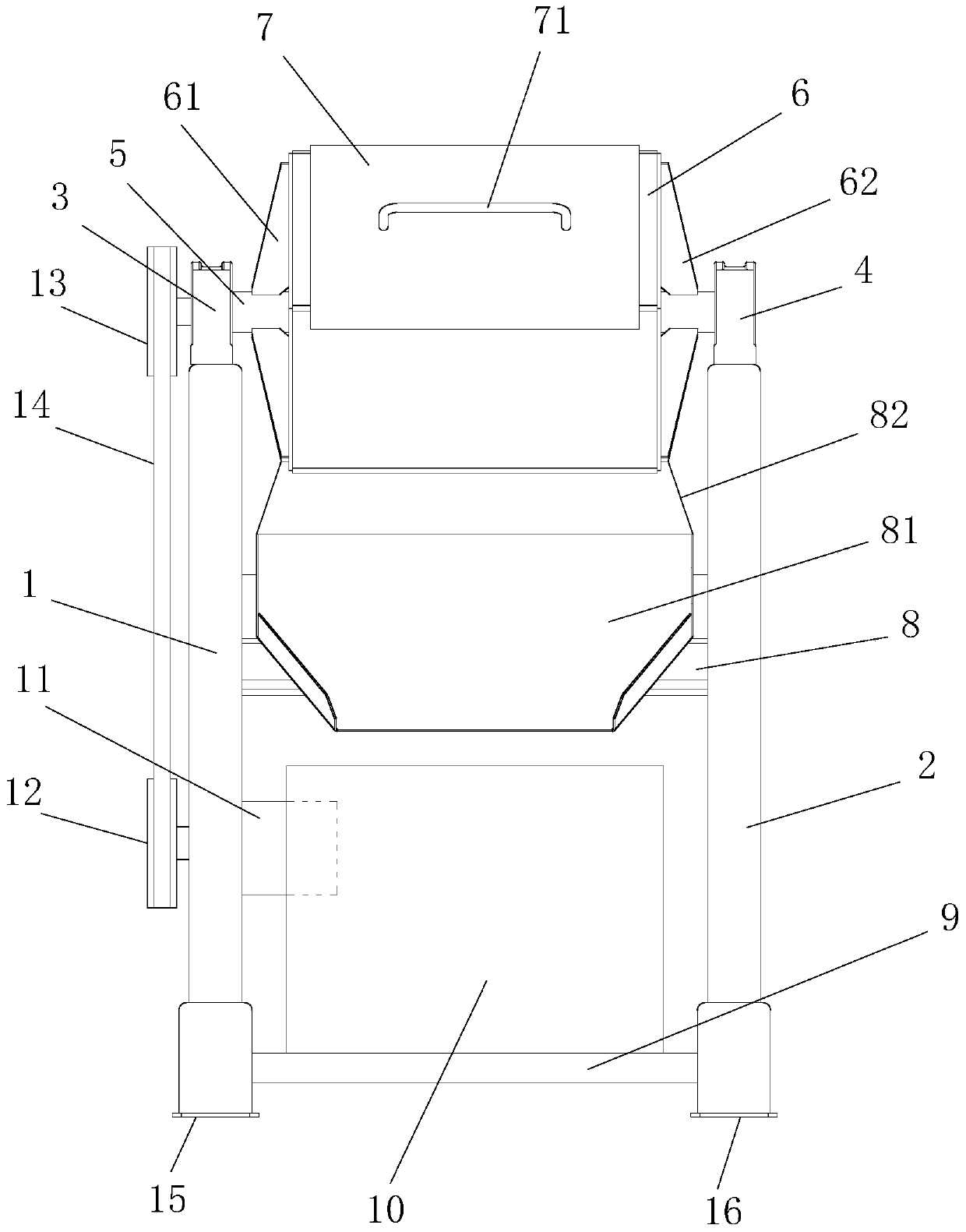 Traditional Chinese medicine crushing machine