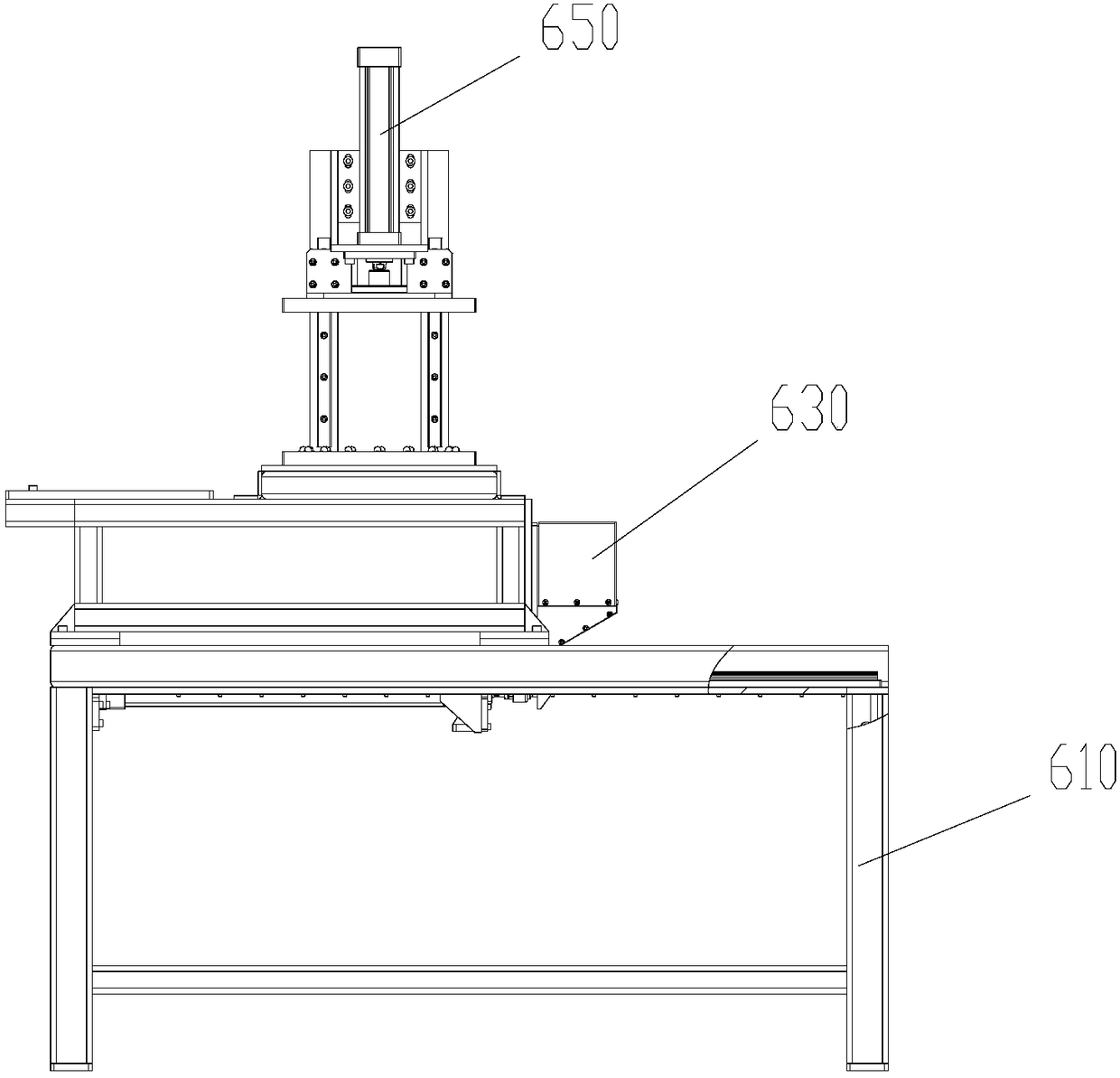 Rolling ball assembly tooling and bearing assembly equipment with rolling ball assembly tooling