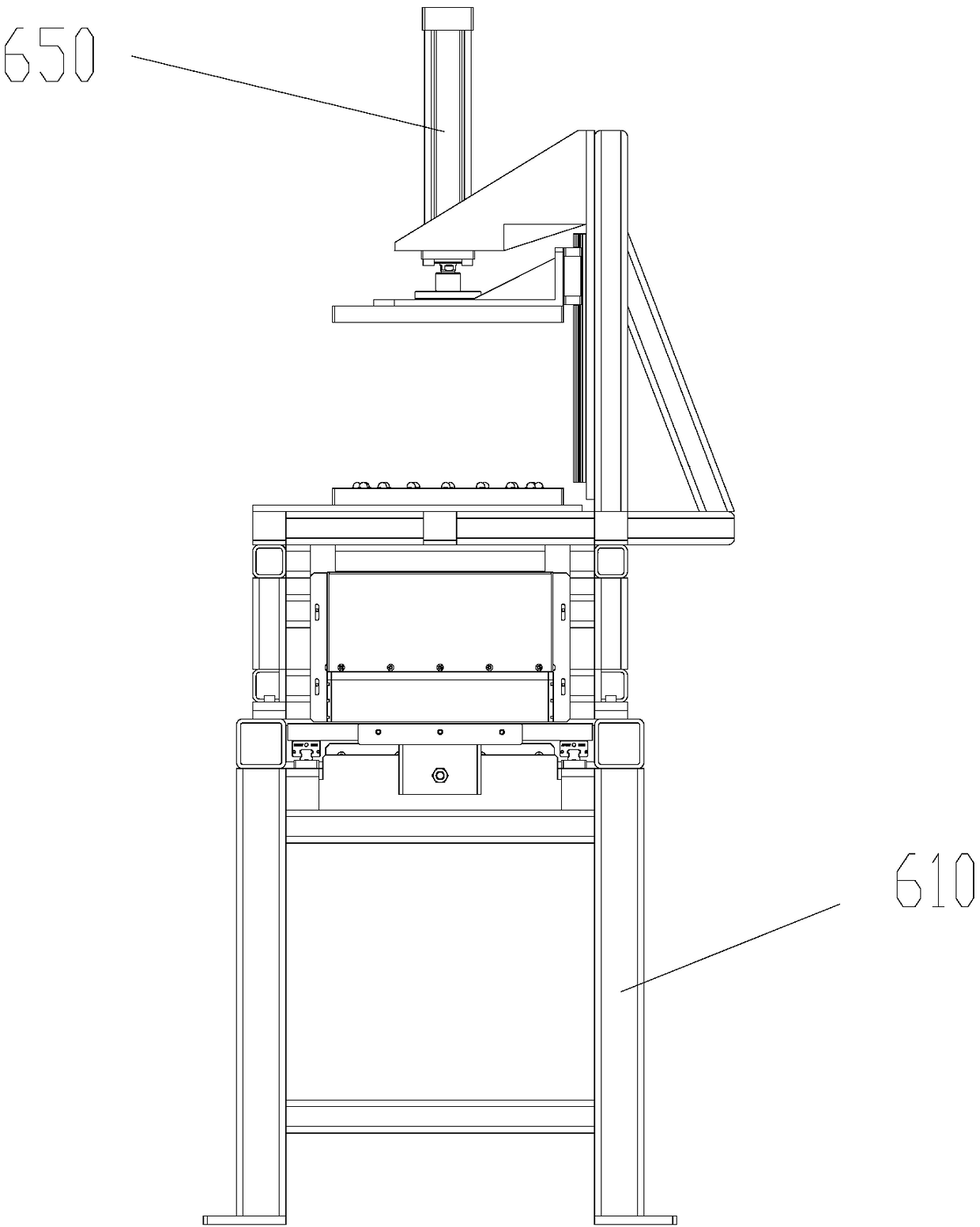 Rolling ball assembly tooling and bearing assembly equipment with rolling ball assembly tooling