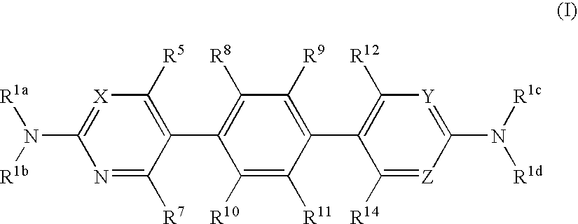 Hetero-tricyclic compounds having substituted amino groups