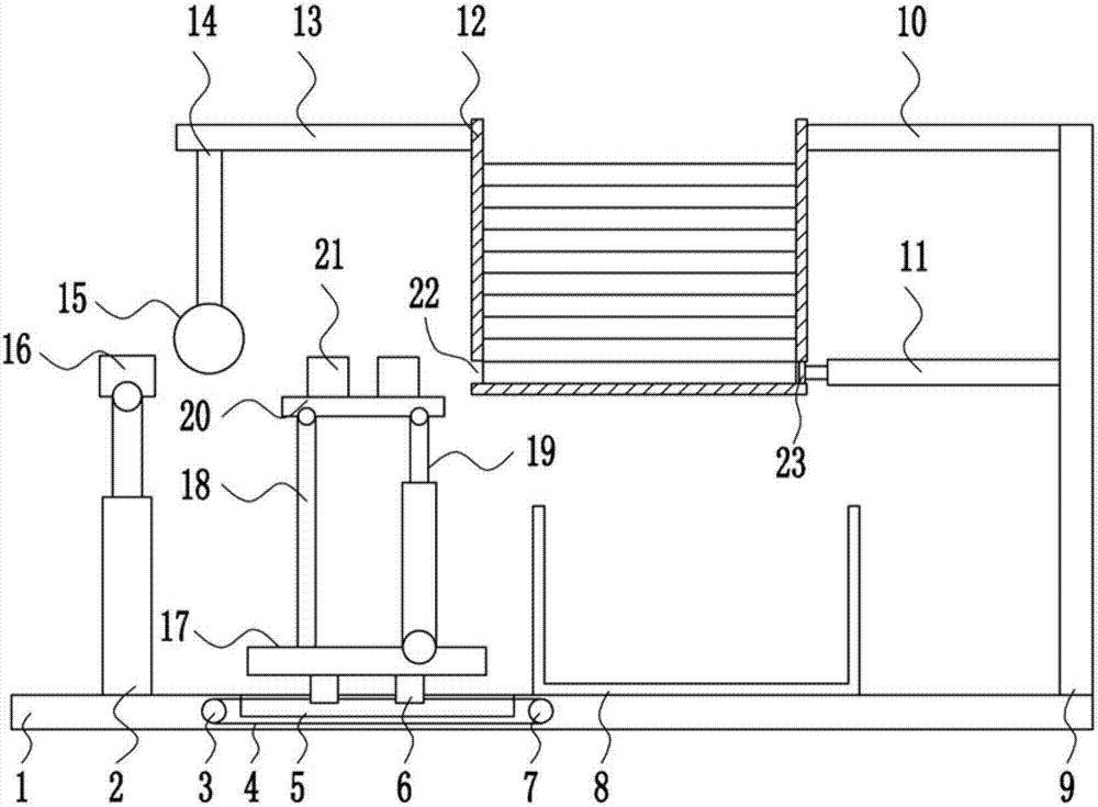 A high-efficiency bending device for steel pipes