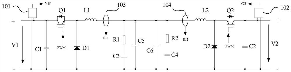 High-reliability double-bus mutual hot backup automatic compensation device and control method