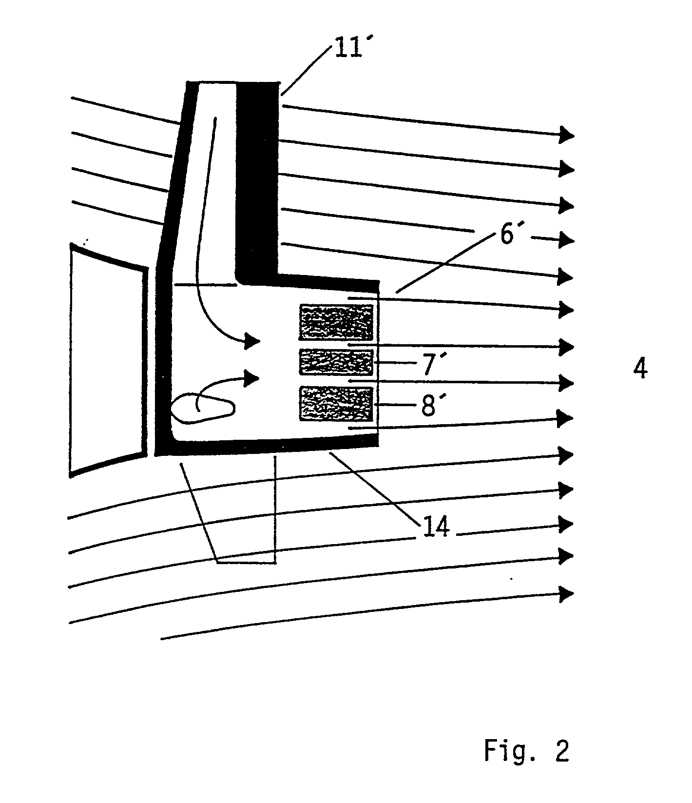 Apparatus and method for active reduction of the noise emission from jet engines and for jet engine diagnosis