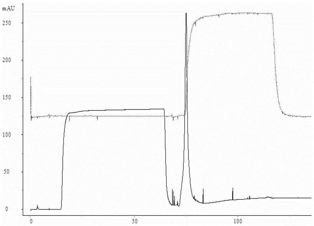 Method for removing residual dna in Japanese encephalitis vaccine products by anion exchange chromatography