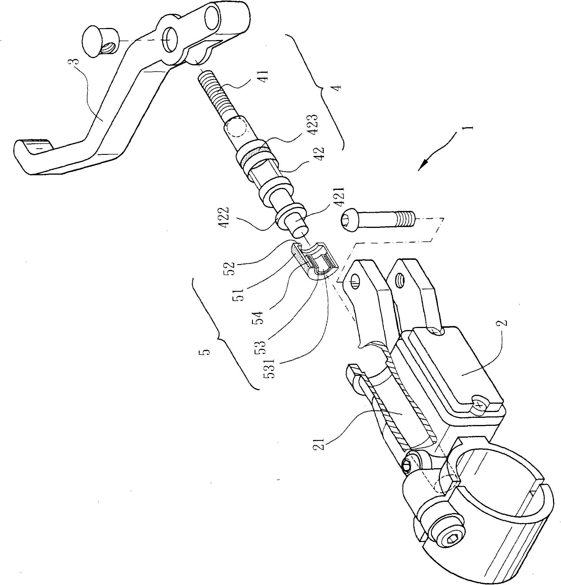 Hydraulic brake sealing device