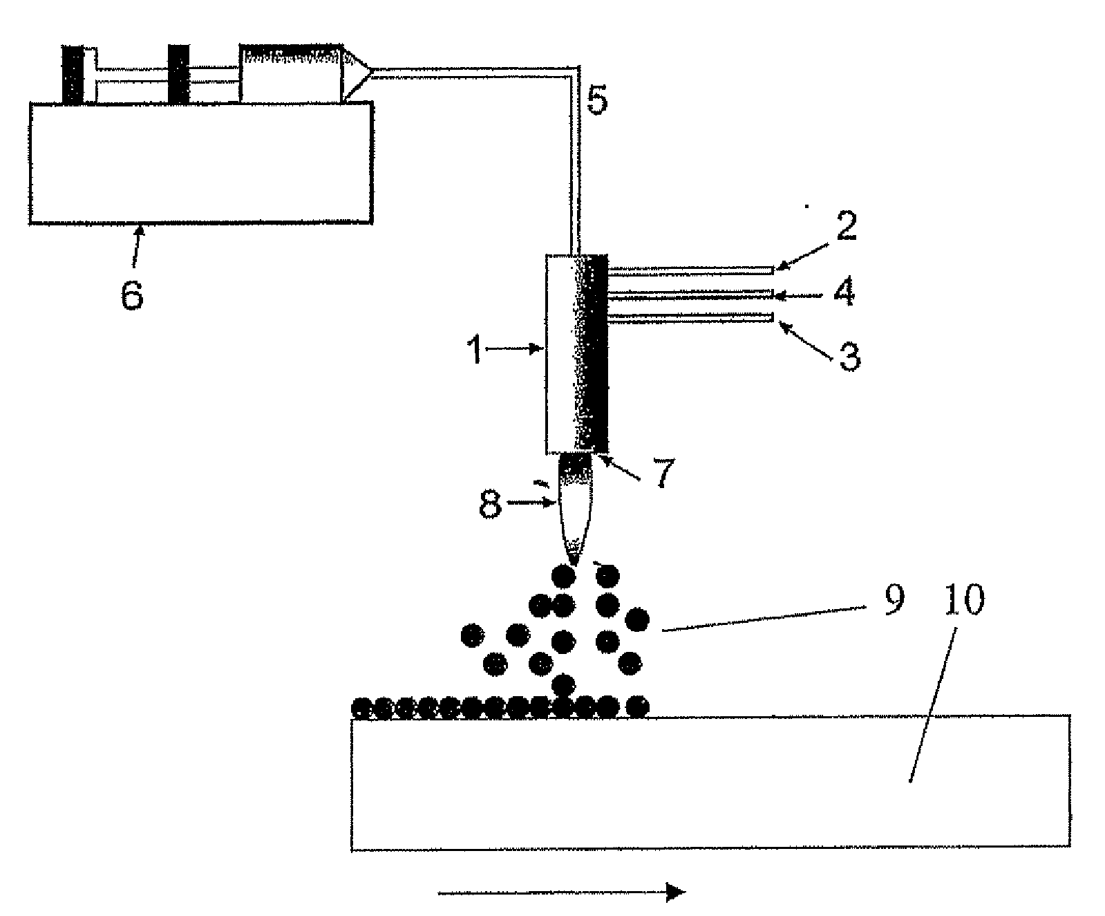 Hydrophobic glass surface