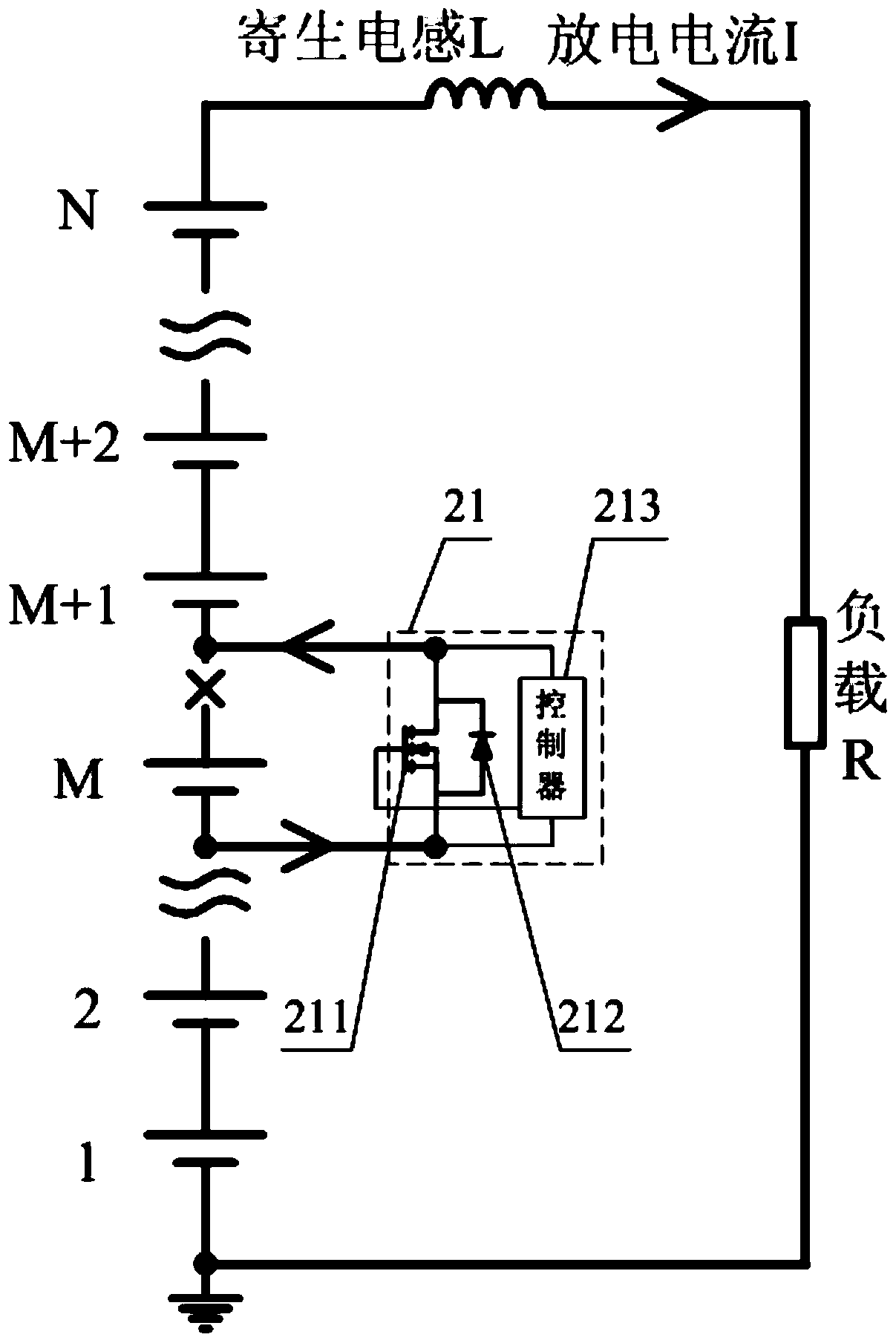 A Diode-Based Protection Circuit for Connector Breakage of Series Energy Modules