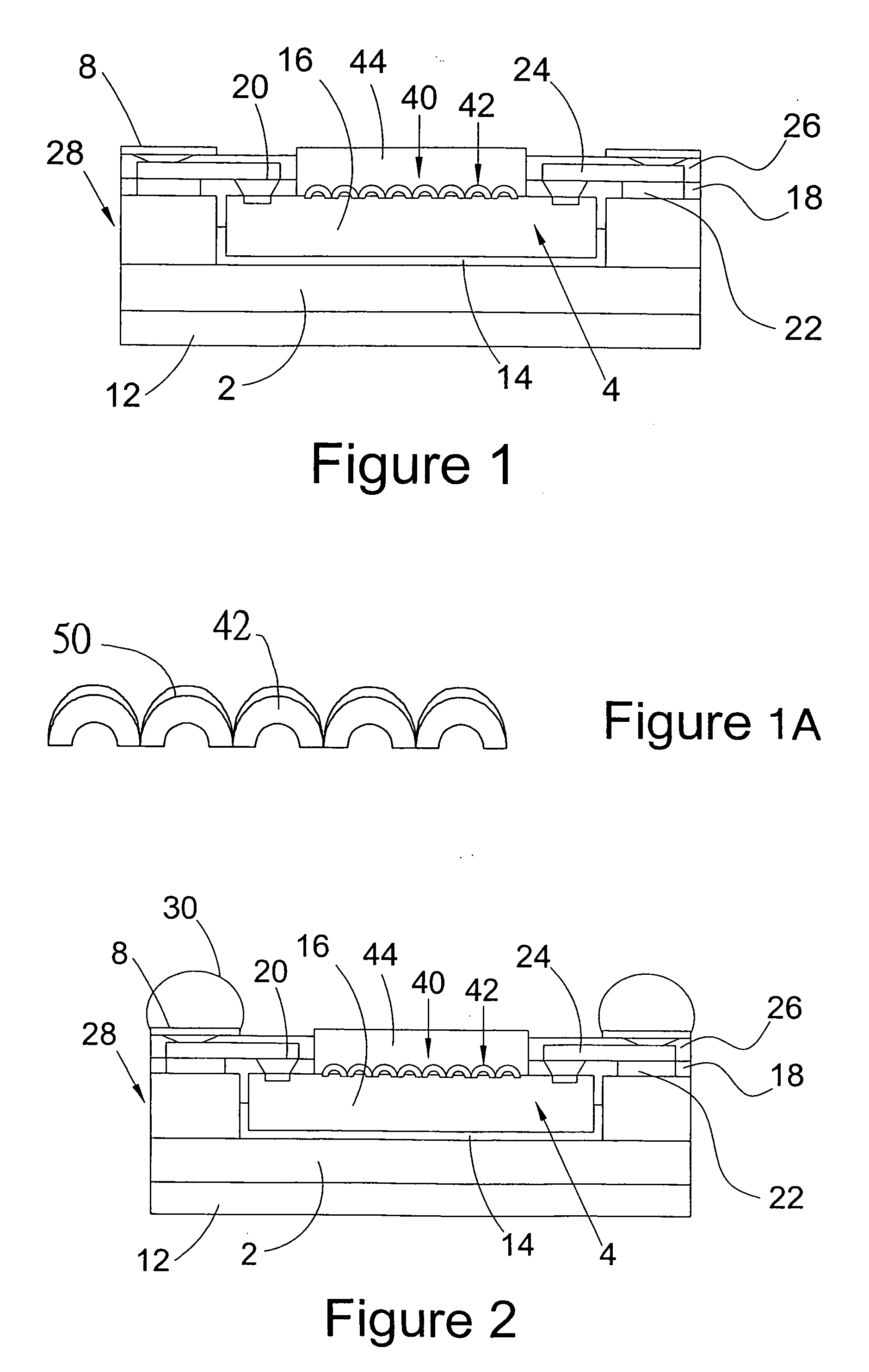 Wafer level image sensor package with die receiving cavity and method of making the same