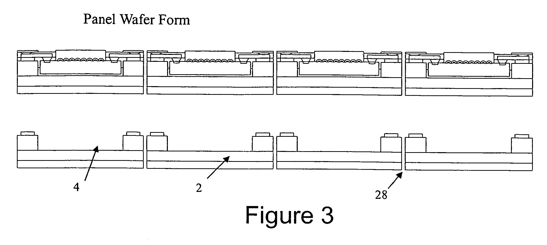 Wafer level image sensor package with die receiving cavity and method of making the same